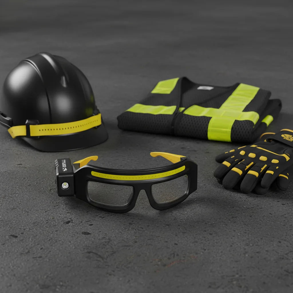 Rechargeable LED headlamp for work and outdoor use
