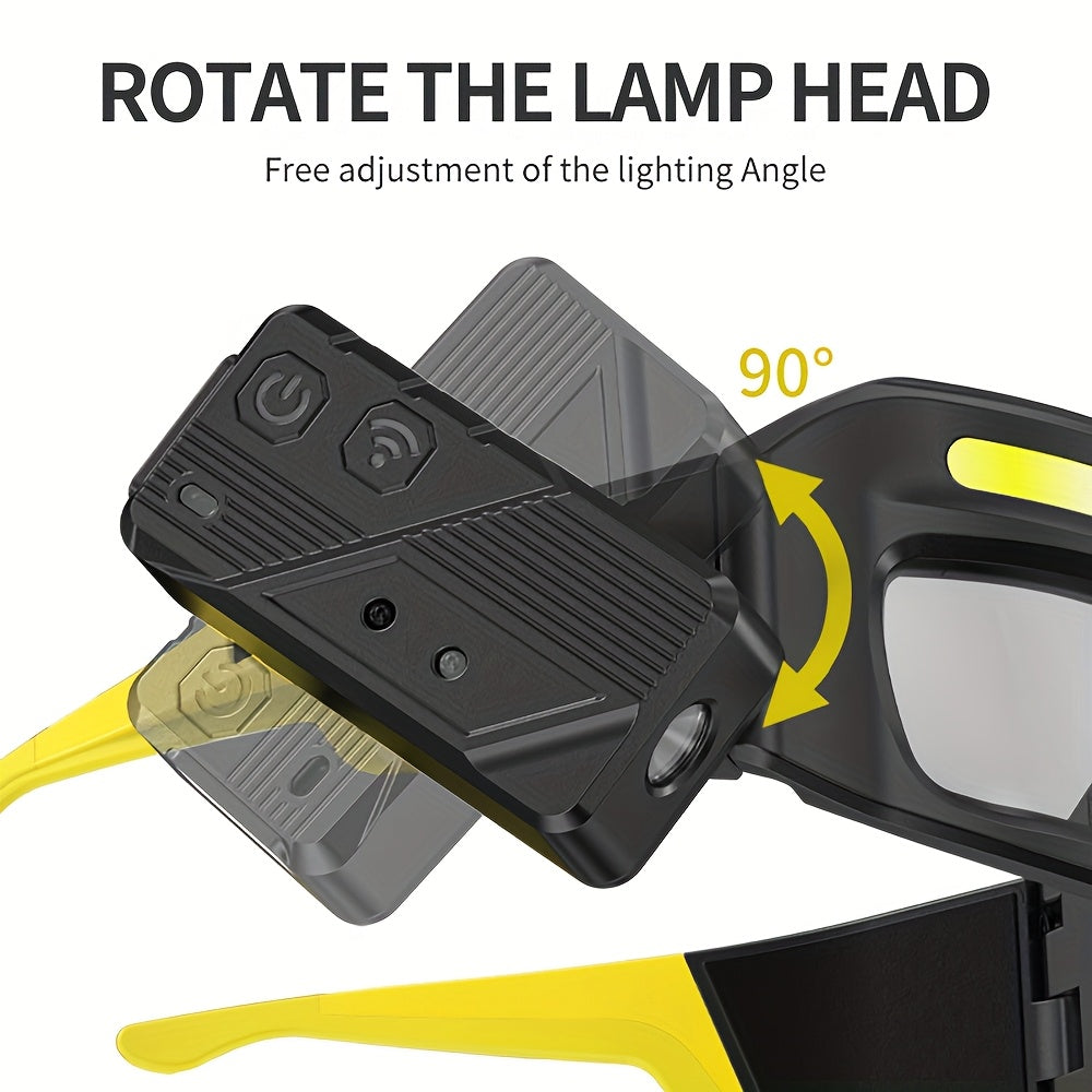 LED headlamp for camping and hiking outdoor activities
