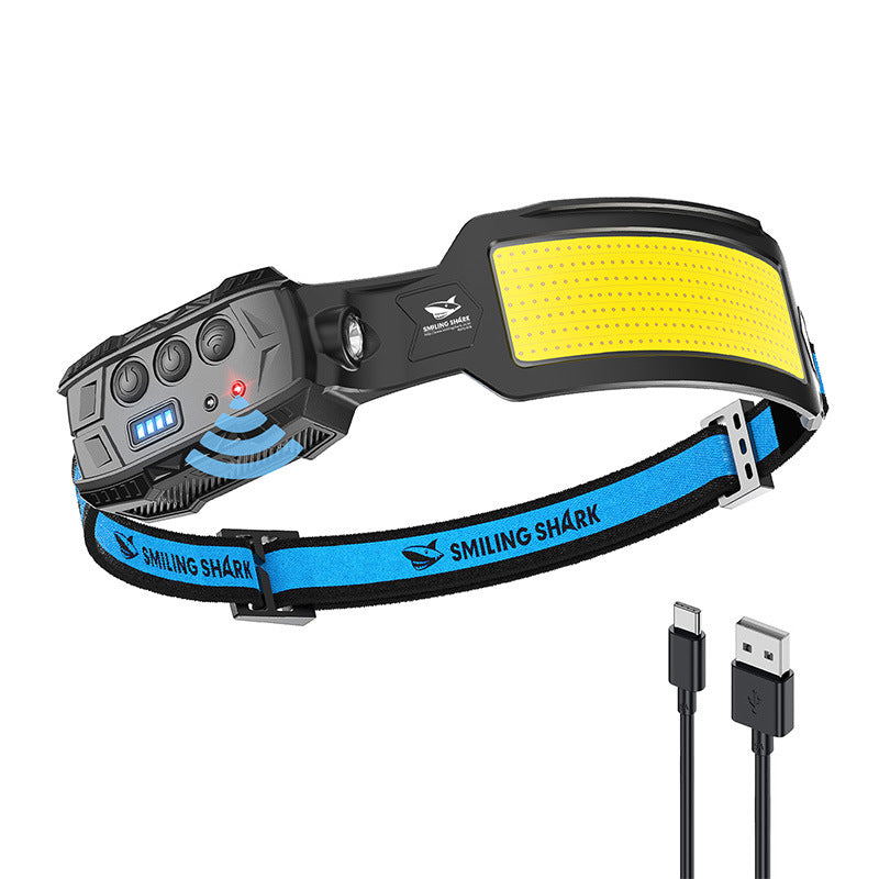 Smiling Shark LED Sensor Headlamp